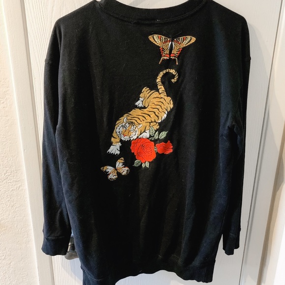 EMBROIDERED SWEATER - Picture 1 of 4